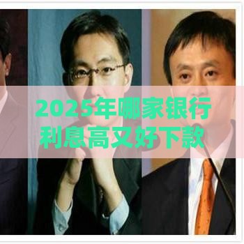 2025年哪家银行利息高又好下款，试试这5个最新平台借钱不看征信好下款的