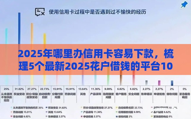 2025年哪里办信用卡容易下款，梳理5个最新2025花户借钱的平台100%能借到