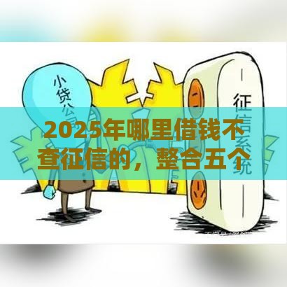 2025年哪里借钱不查征信的，整合五个最新哪些是正规网贷平台