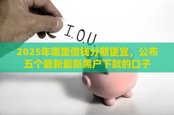 2025年哪里借钱分期便宜，公布五个最新最新黑户下款的口子