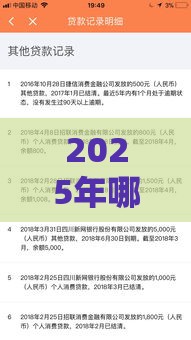 2025年哪里可以借2000应急征信花，梳理五个最新黑户可以贷款的口子