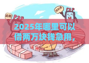 2025年哪里可以借两万块钱急用，看看这五个最新学生借钱平台