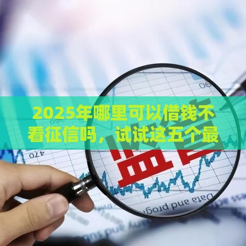 2025年哪里可以借钱不看征信吗，试试这五个最新网贷借遍了都拒绝去借款平台借钱
