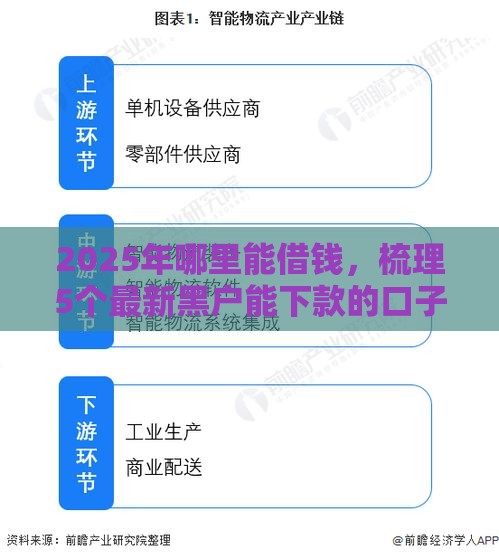 2025年哪里能借钱，梳理5个最新黑户能下款的口子