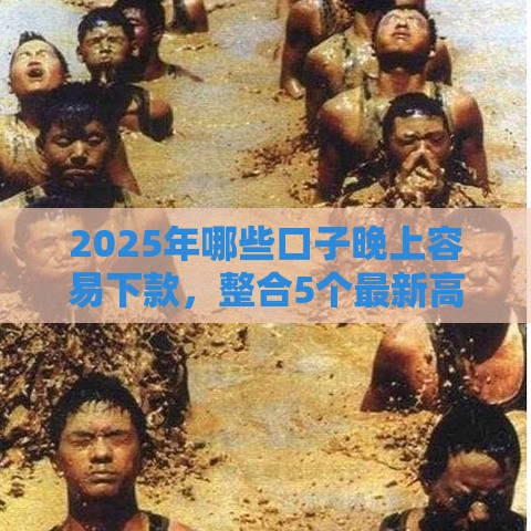 2025年哪些口子晚上容易下款，整合5个最新高炮贷款平台