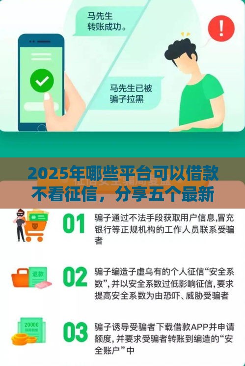 2025年哪些平台可以借款不看征信，分享五个最新网贷利率低的平台