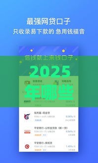 2025年哪些软件借钱，看看这五个最新夜间能秒下款的高炮口子