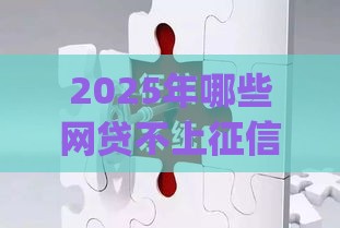 2025年哪些网贷不上征信不用还的，公布5个最新p2p网贷平台