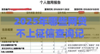 2025年哪些网贷不上征信查询记录，推荐5个最新夜里借款平台好下款