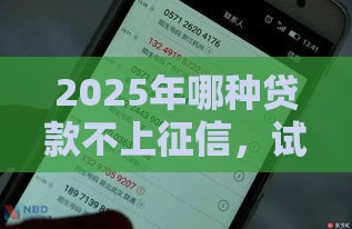 2025年哪种贷款不上征信，试试这5个最新网贷平台投诉电话