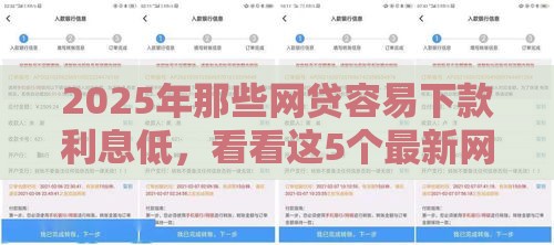 2025年那些网贷容易下款利息低，看看这5个最新网贷投诉平台官网