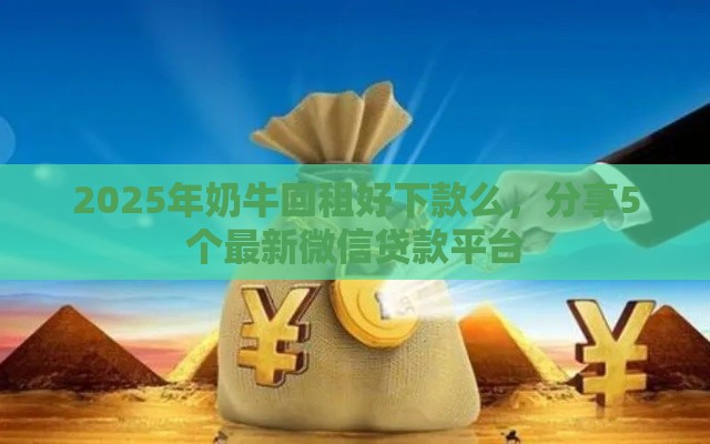 2025年奶牛回租好下款么，分享5个最新微信贷款平台