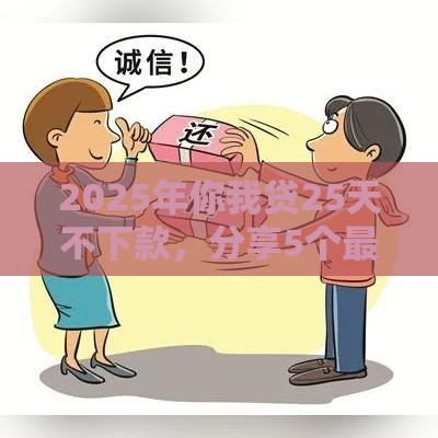 2025年你我贷25天不下款，分享5个最新借款平台不看征信不看负债