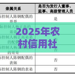 2025年农村信用社好下款吗，看看这5个最新逾期严重负债高能下款的平台
