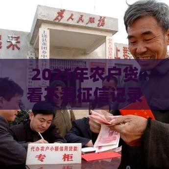 2025年农户贷看不看征信记录呢，整理5个最新网贷征信查询平台