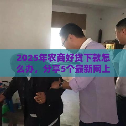 2025年农商好贷下款怎么办，分享5个最新网上借钱平台好