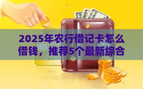 2025年农行借记卡怎么借钱，推荐5个最新综合评分不足可以在平台借到钱