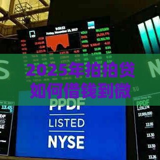 2025年拍拍贷如何借钱到微信，看看这五个最新那些平台可以贷款