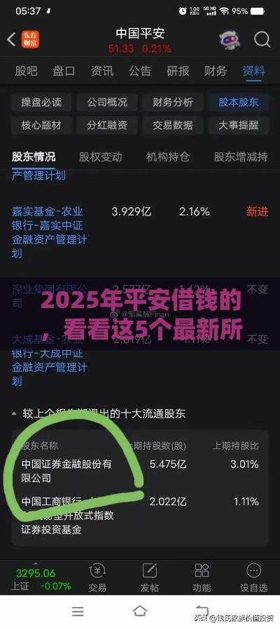 2025年平安借钱的，看看这5个最新所有的网贷平台