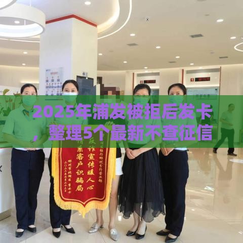 2025年浦发被拒后发卡，整理5个最新不查征信的网贷平台
