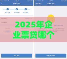 2025年企业票贷哪个好下款，推荐5个最新小额借款不看征信的平台