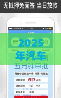 2025年汽车分期好下款吗，整合五个最新借款平台可以贷款