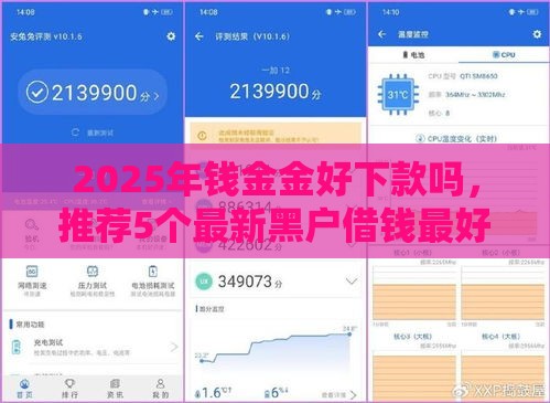 2025年钱金金好下款吗，推荐5个最新黑户借钱最好下款平台