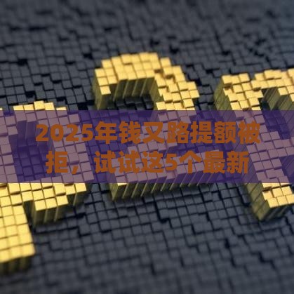 2025年钱又路提额被拒，试试这5个最新2025不查征信大数据百分百下款的平台