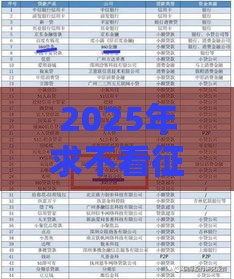 2025年求不看征信放贷的公司，公布五个最新天津贷款平台