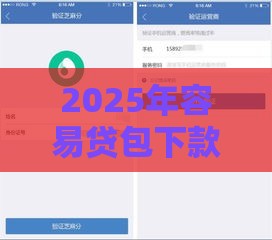 2025年容易贷包下款，试试这5个最新哪些贷款平台上征信