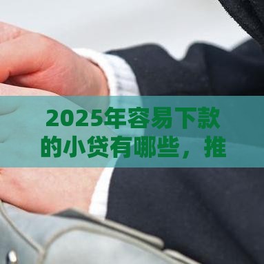 2025年容易下款的小贷有哪些，推荐5个最新网上借钱平台好最正规