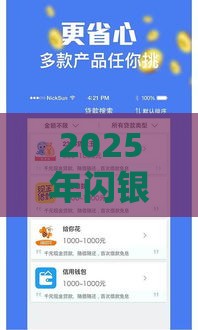 2025年闪银好又贷下款快吗，整合5个最新网贷平台可以贷款