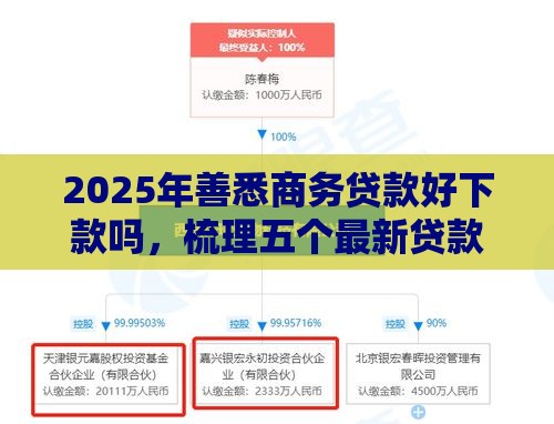 2025年善悉商务贷款好下款吗，梳理五个最新贷款正规的平台