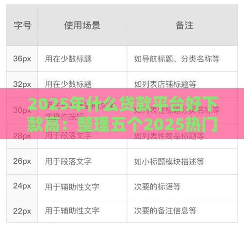2025年什么贷款平台好下款高:整理五个2025热门半夜秒下款高炮口子 2025年什么贷款平台好下款高:整理五个2025热门半夜秒下款高炮口子
