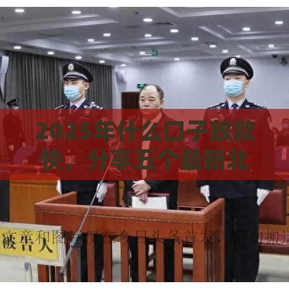 2025年什么口子放款快，分享五个最新北京贷款平台