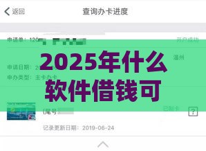 2025年什么软件借钱可信，整理5个最新黑户信用评分不足能下款的软件