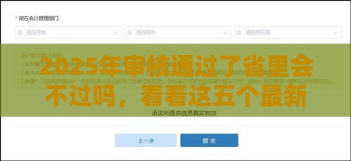 2025年审核通过了省里会不过吗，看看这五个最新20岁可以贷款的平台