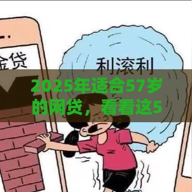 2025年适合57岁的网贷，看看这5个最新网贷征信查询平台