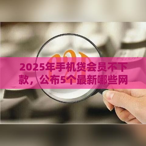 2025年手机贷会员不下款，公布5个最新哪些网贷平台是正规的