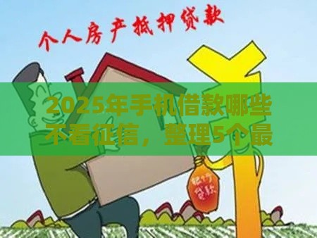 2025年手机借款哪些不看征信，整理5个最新黑户呆账强制下款的软件