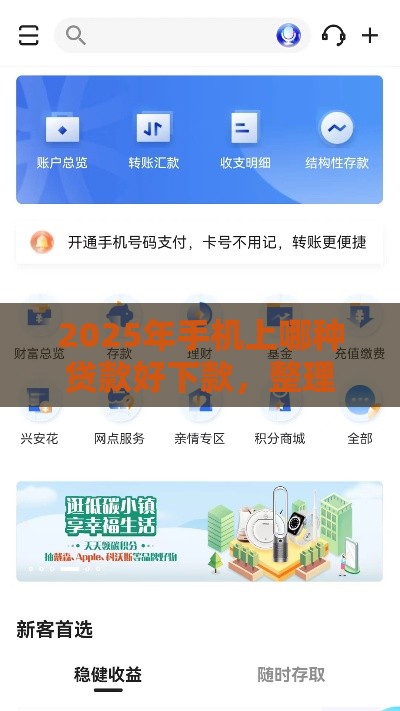 2025年手机上哪种贷款好下款，整理5个最新厦门贷款平台