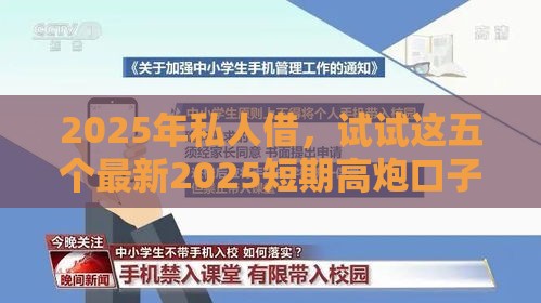 2025年私人借，试试这五个最新2025短期高炮口子必下款