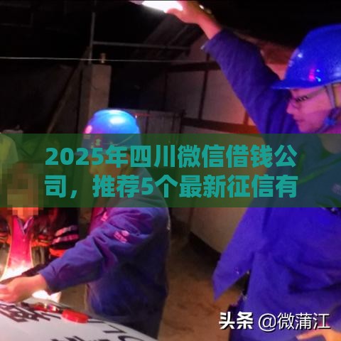 2025年四川微信借钱公司，推荐5个最新征信有问题还可以借钱出来的平台