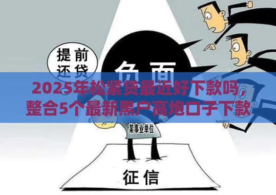 2025年松紧贷最近好下款吗，整合5个最新黑户高炮口子下款的2025