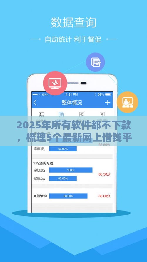 2025年所有软件都不下款，梳理5个最新网上借钱平台