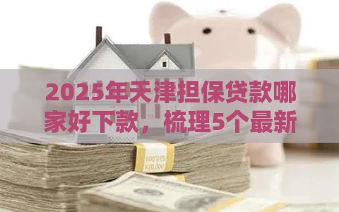 2025年天津担保贷款哪家好下款，梳理5个最新小额借钱平台