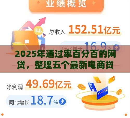 2025年通过率百分百的网贷,整理五个最新电商贷款平台 2025年通过率百分百的网贷,整理五个最新电商贷款平台