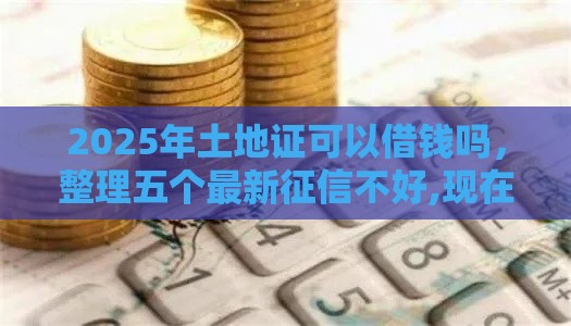 2025年土地证可以借钱吗，整理五个最新征信不好,现在正规平台好下款