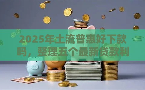 2025年土流普惠好下款吗，整理五个最新贷款利率最低的平台