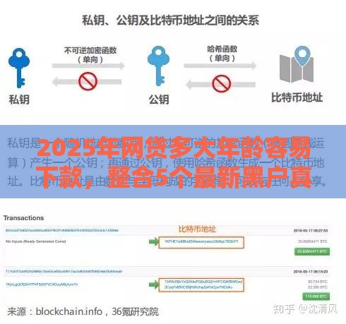 2025年网贷多大年龄容易下款，整合5个最新黑户真正能借到款的口子